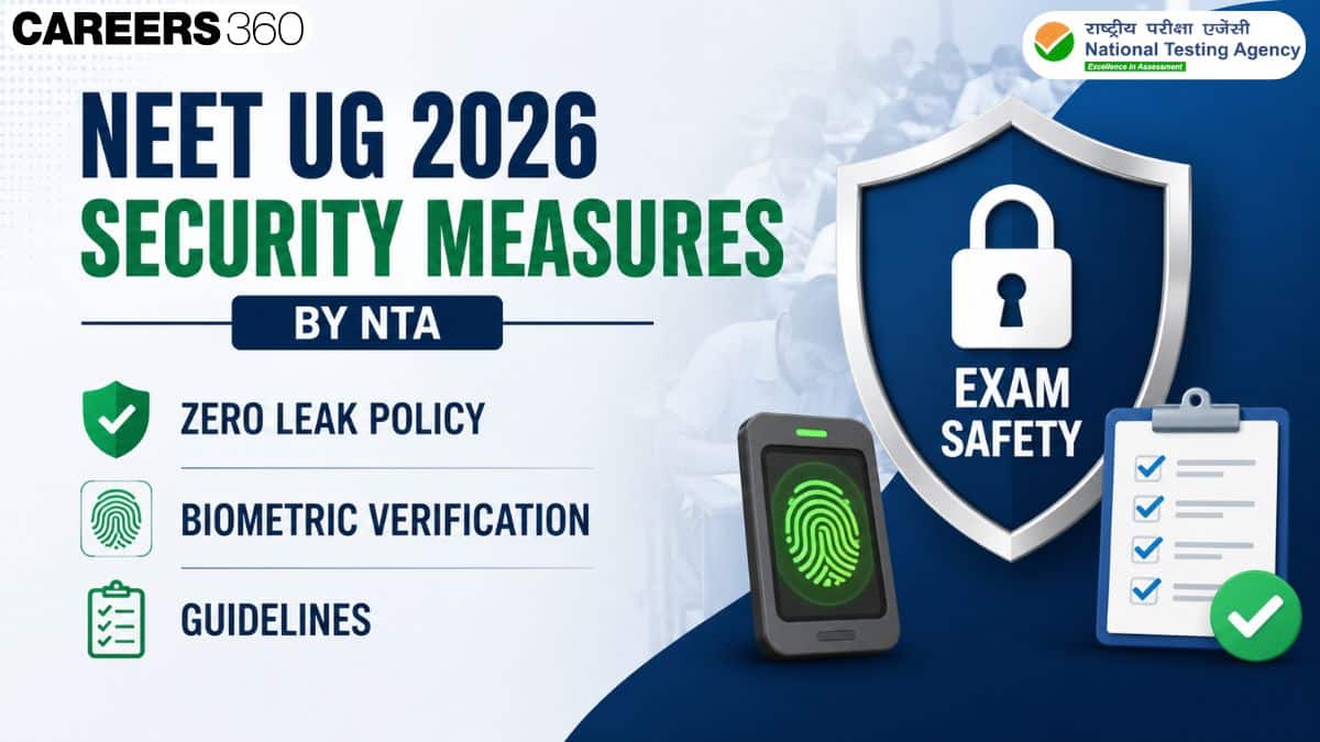NEET UG 2026 Security Measures by NTA: Zero Leak Policy, Biometric Verification & Guidelines